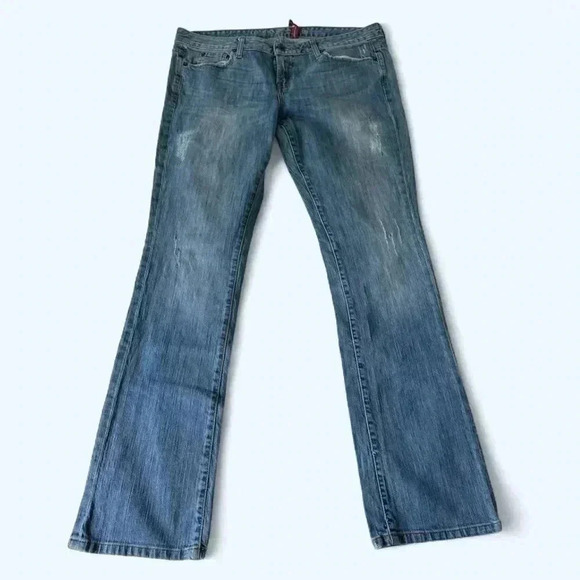 GUESS  Starlet Slim Boot Bootcut denim jeans - Picture 2 of 11